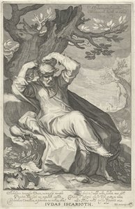 Judas Iskariot hänger sig själv Judas Iskariot (titel på objekt) Syndare från Gamla och Nya Testamentet (serietitel)
