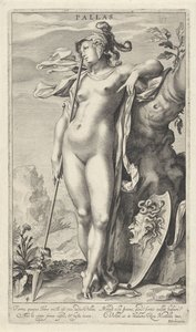 Minerva vid ett träd Pallas (titel på objekt) Judgment of Paris (serietitel)