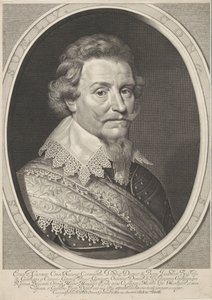 Porträtt av Ernst Casimir, greve av Nassau-Dietz