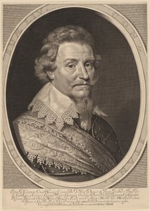 Ernest Casimir, greve av Nassau-Dietz av Willem Jacobsz Delff after Michiel van Miereveld