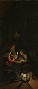 Triptyk: Allegory of Art Training