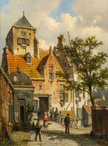 Utsikt över Haarlem, 1891