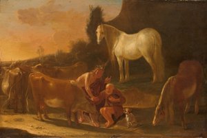 Merkurius och Io av Willem Ossenbeeck