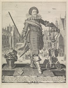 Porträtt av Frederik Hendrik, Prins av Orange av Willem Outgertsz. Akersloot