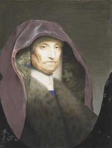 Porträtt av en gammal kvinna, förmodligen Rembrandts mor av Willem Paulet (rejected attribution)