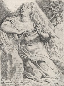 Maria Magdalena i vildmarken, ca. 1613-14.