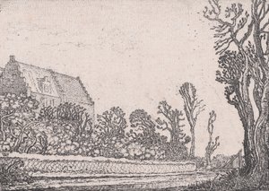 Huset med trappgaveln, från Verscheyden Landtschapjes Various Little Lands..., ca. 1616.