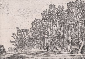 Verscheyden Landtschapjes Various Little Landscapes、プレート 6、...、ca. 1616.スウェーデン語