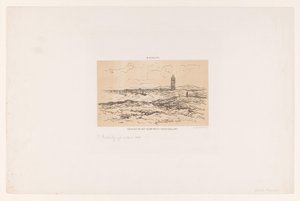 Utsikt över byn West-Terschelling (titel på objekt)