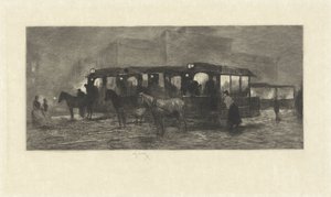Square på natten av Willem Steelink (II)