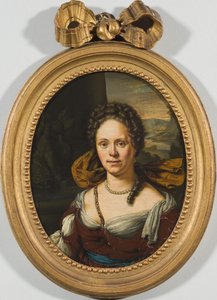 Christina Backer (1658-1734)? av Willem Van Mieris