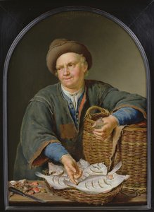 Fisksäljaren av Willem Van Mieris