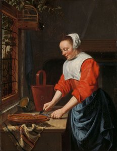 Tjänsteflickan av Willem Van Odekercken