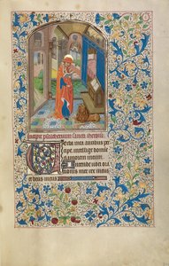 Sankt Jerome av Willem Vrelant