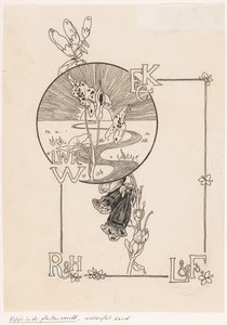 Banddesign för: Knappert, Emilie C., Views into the Plant World, 1893