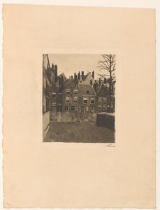Groenendaal i Rotterdam av Willem Witsen (signed by artist)