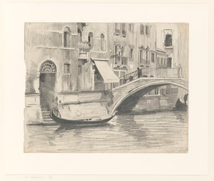 Ansikte i Venedig av Willem Arnoldus Witsen