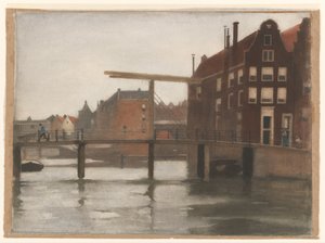 Utsikt över Uilenburg i Amsterdam av Willem Arnoldus Witsen