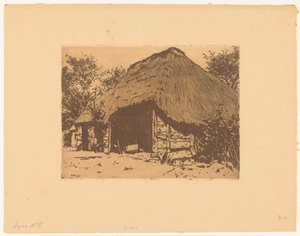 Öppen lada i Brabant av Willem Arnoldus Witsen