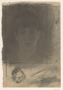 Porträtt, ett ansikte av Willem Arnoldus Witsen