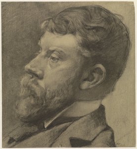 Porträtt av George Hendrik Breitner av Willem Witsen