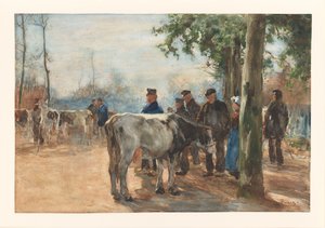 Boskapsmarknaden av Willem de Zwart