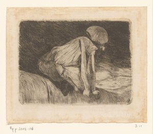 Girl Reading (bakifrån) (originaltitel)