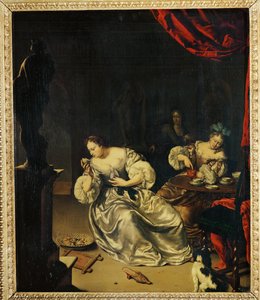 Le The - Teatime ... av Willem van (after) Mieris