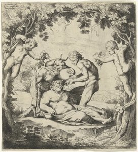 Dricker Bacchus av Willem van Haecht (II)