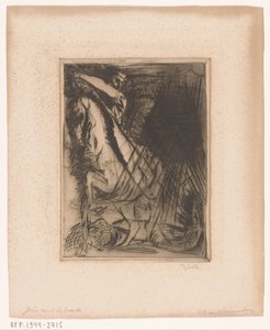 Sankt Georg och draken av Willem van Konijnenburg (signed by artist)
