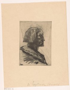 The Egyptian (originaltitel på objektet) av Willem van Konijnenburg