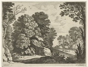 Cephalus och Procris Italienska landskap (serietitel)