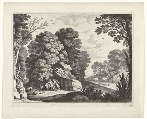 Cephalus och Procris Italienska landskap (serietitel)