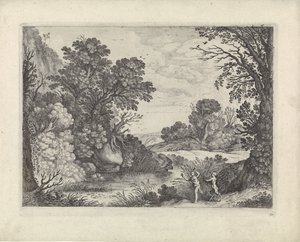 Pan en Syrigs av Willem van Nieulandt (II)