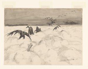 Inga nyheter längst fram (originaltitel på objekt) av Willem van Schaik (signed by artist)