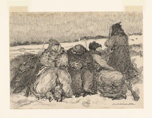 Fresh Merry War (originaltitel på objekt) av Willem van Schaik (signed by artist)