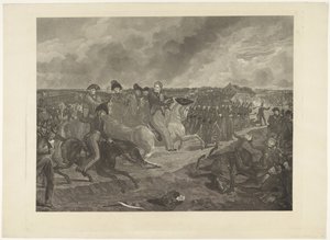 Prins av Orange i slaget vid Quatre-Bras, 1815