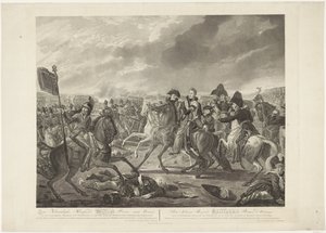 Hans kungliga höghet William Prince of Orange i det ärorika slaget vid Waterloo, 18 juni 1815, sårad vid segerns ögonblick / Son Altesse Royale Guillaume Prince d