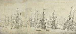 Engelsmännens misslyckade attack mot returflottan i hamnen i Bergen, Norge, 12 augusti 1665: en episod från det andra engelsk-holländska kriget