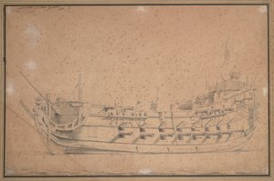 "Lekpriset", ca 1689 (grafit, grå lav)