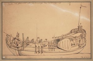 Yacht der Admiralität der Maas