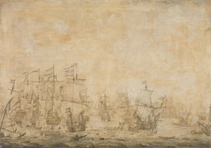 Slaget mellan den nederländska och svenska flottan