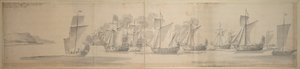 Maria av Modenas resa från Calais till Dover den 21 november/1 december 1673