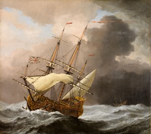 "Hampton Court" (olja på duk)