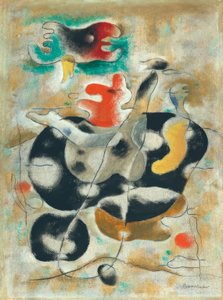 Eidos Flytande av Willi Baumeister