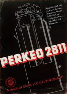 Konstruktion för svetsapparat av Willi Baumeister