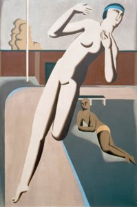 Läuferin II von Willi Baumeister