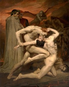 Dante och Virgile av William-Adolphe Bouguereau