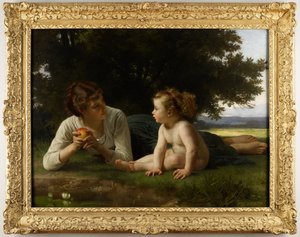 Frestelse av William-Adolphe Bouguereau