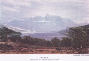 Ben Nevis, från British Adventure publicerad av Collins av Joseph Mallord William Turner